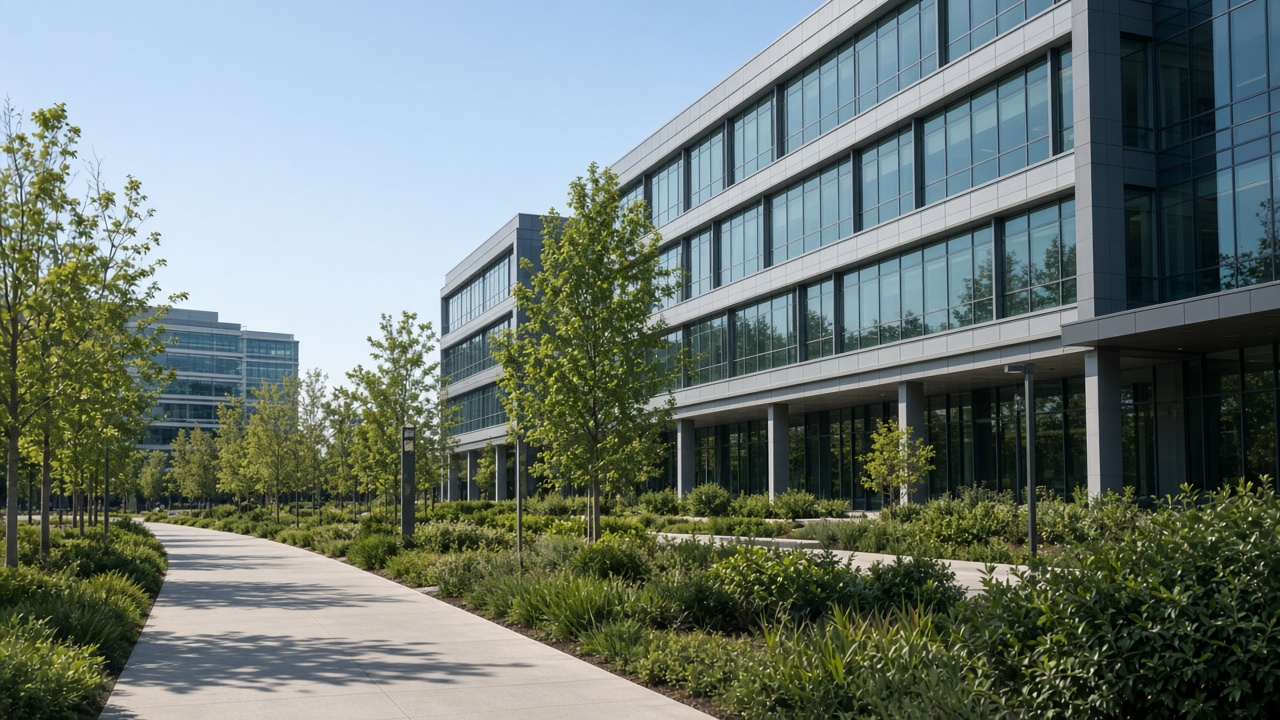 Semiconductor campus exterior